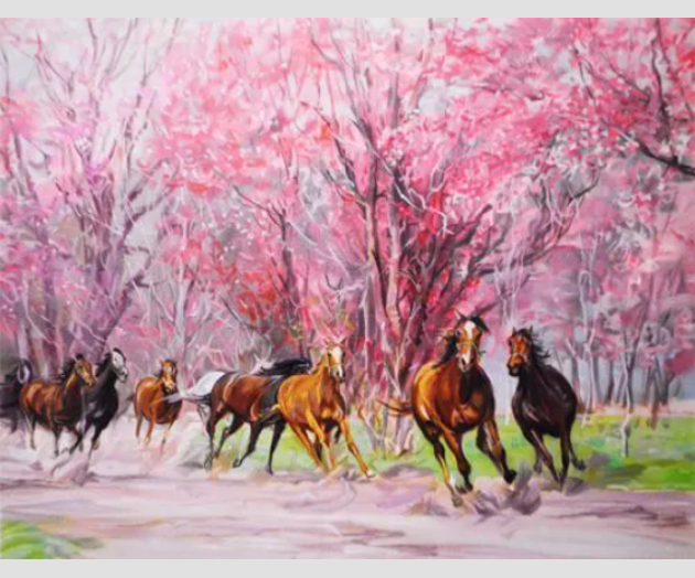 躍動感あふれる馬の絵で人々を魅了した画家～中畑艸人～ | 絵画高額